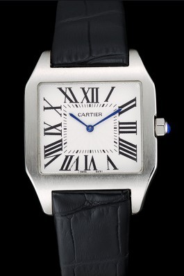 Cartier Santos 100 Polished Stainless Steel Bezel 621931 Cartier Replica