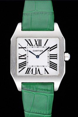 Cartier Santos 100 Polished Stainless Steel Bezel 621934 Cartier Replica