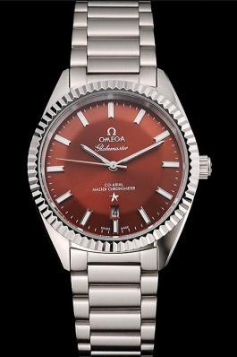 Omega Globemaster Brown Dial Stainless Steel Case And Bracelet Best Omega Replica