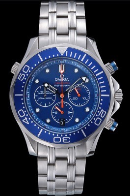 Omega Seamaster Professional Emirates Team 2013 Blue 622055 Omega Replica Seamaster