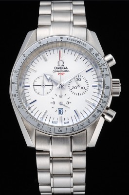 Omega Speedmaster Limited Edition 1957 White Dial Stainless Steel Bracelet 622522 Omega Speedmaster Replica