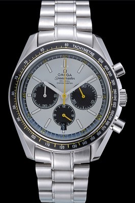 Omega Speedmaster White Dial Stainless Steel Strap 622050 Omega Speedmaster Replica