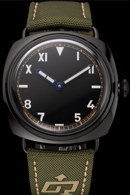Panerai Radiomir California 3 Days Black Dial Green Bracelet 1454018 Panerai Replica Watch