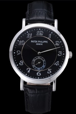 Patek Philippe Calatrava Stainless Steel Black Dial 621987 Aaa Grade Patek Philippe Replica