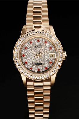 Gold Stainless Steel Band Top Quality Rolex Gold Luxury Watch 5238 Replica Rolex Datejust
