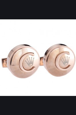 Rolex Emblem Rose Gold Cufflinks 700771 For The Perfect Gentleman