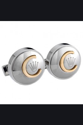 Rolex Emblem Silver Cufflinks 700772 For The Perfect Gentleman