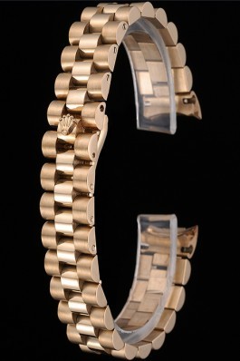 Rolex Polished and Brushed Gold Bracelet 622491 Replica Rolex Bracelet