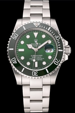 Rolex Submariner Green Dial Stainless Steel Bracelet 1454069 Rolex Submariner Replica