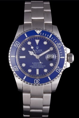 Rolex Submariner Stainless Steel Link Bracelet Blue Dial 621687 Rolex Submariner Replica