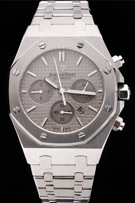 Swiss Audemars Piguet Royal Oak Chronograph Grey Dial Stainless Steel Case And Bracelet 622869 Piguet Replica