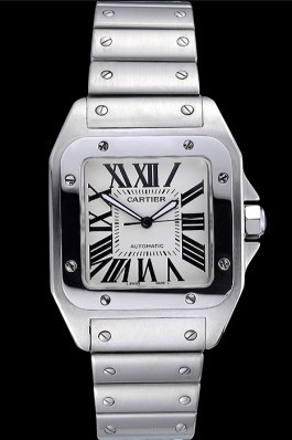 Swiss Cartier Santos Galbee Stainless Steel 622063 Cartier Replica