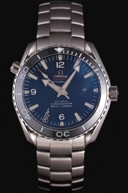 Swiss Omega James Bond Skyfall Black Dial and Black Bezel som74 621407 Omega Replica Seamaster