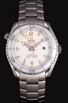 Swiss Omega James Bond Skyfall White Dial and White Bezel som76 621409 Omega Replica Seamaster