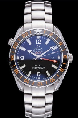 Swiss Omega Seamaster Stainless Steel Black Dial 622019 Omega Replica Seamaster
